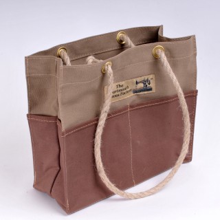Tool Bag - Khaki and Brown